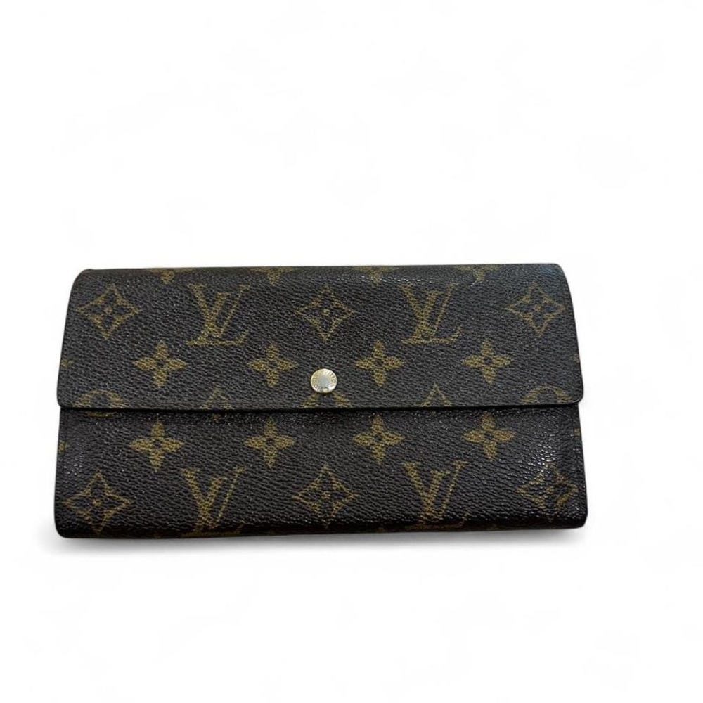 Vintage Louis Vuitton Monogram Wallet with chain 🤎 Y2K - Picture 2 of 8